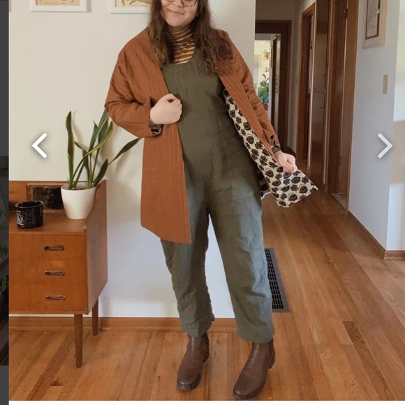 Pana Mina jumpsuit moss green size M - Picture 8 of 10